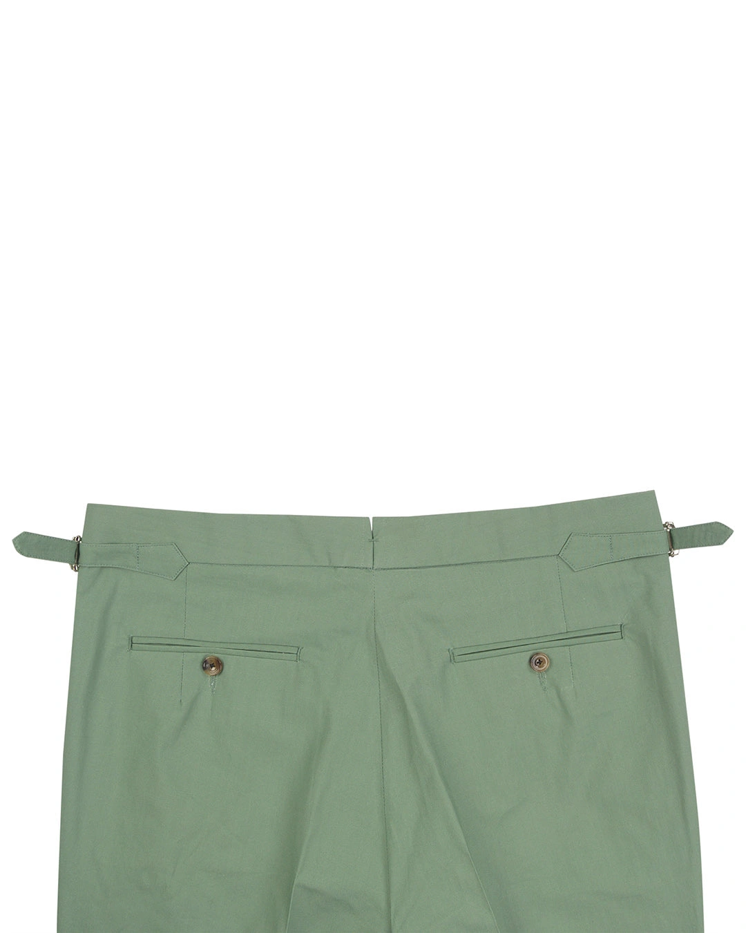 "Chino: Emerald Slub Chambray – Forfølgende Farve, Uovertruffen Komfort"